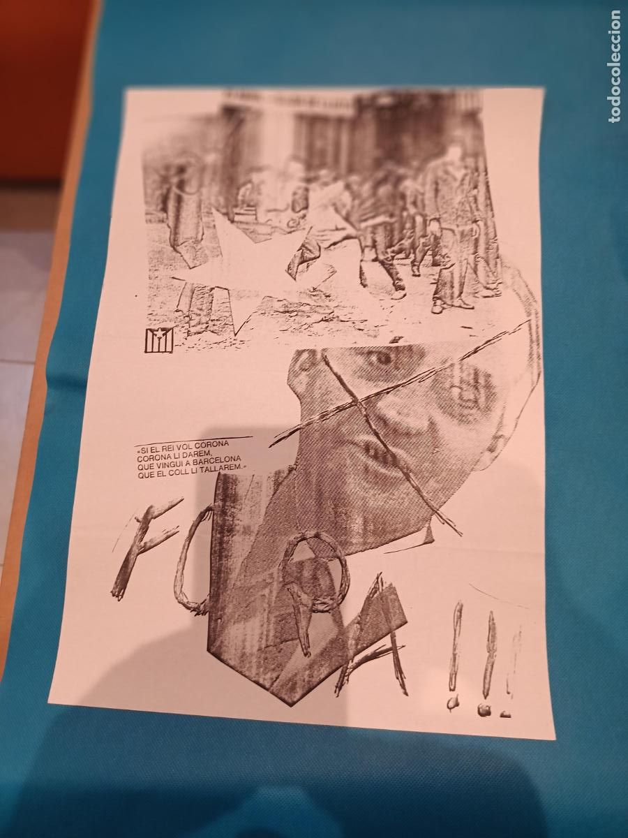 Carteles: CARTEL CARTELL FORA EL REI VOL CORONA