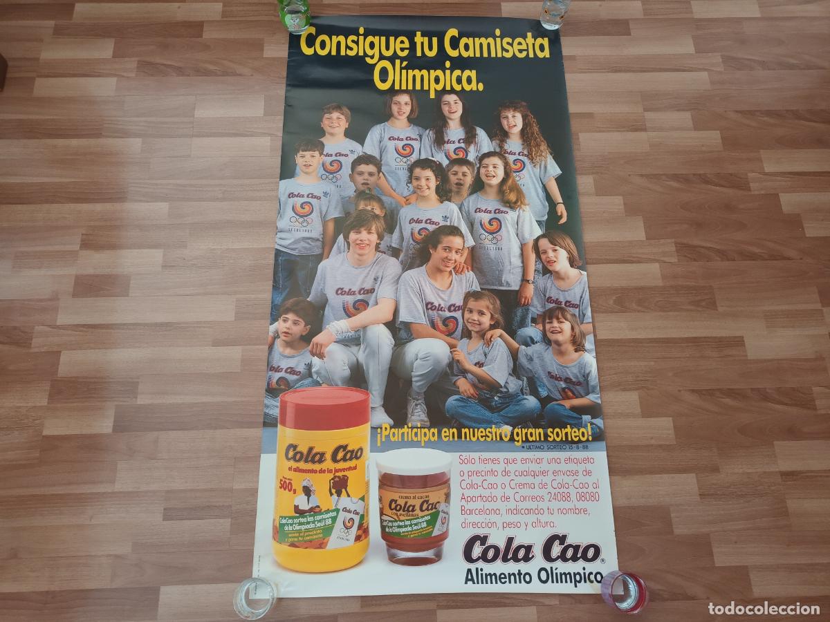 Carteles: CARTEL COLA CAO ALIMENTO OLIMPICO