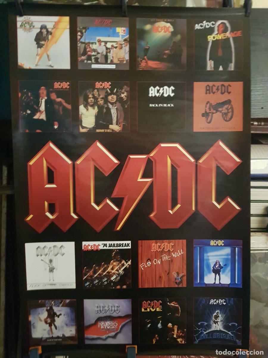 Carteles: POSTER DE AC/DC: DISCOGRAF&Iacute;A 60CMX90CM