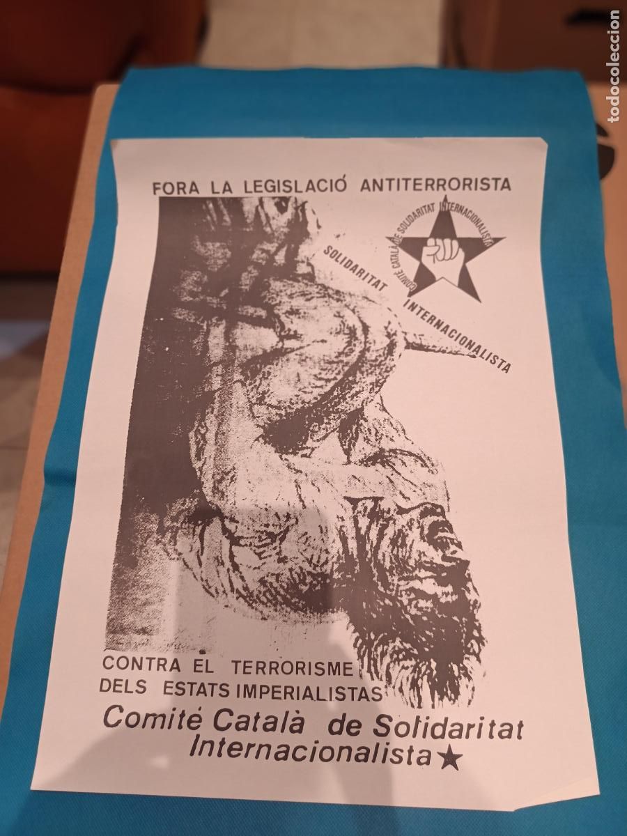Carteles: Cartel Comit&eacute; Catala Solidaritat Internacionalista