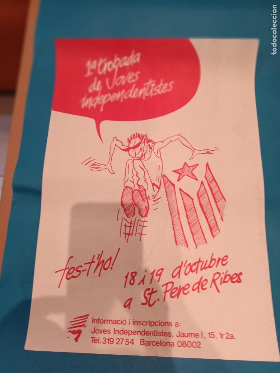 Carteles: Cartel Trobada Joves Independentistes