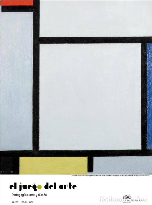 Carteles: Piet Mondrian - Composici&oacute;n con rojo, azul, negro, amarillo y gris