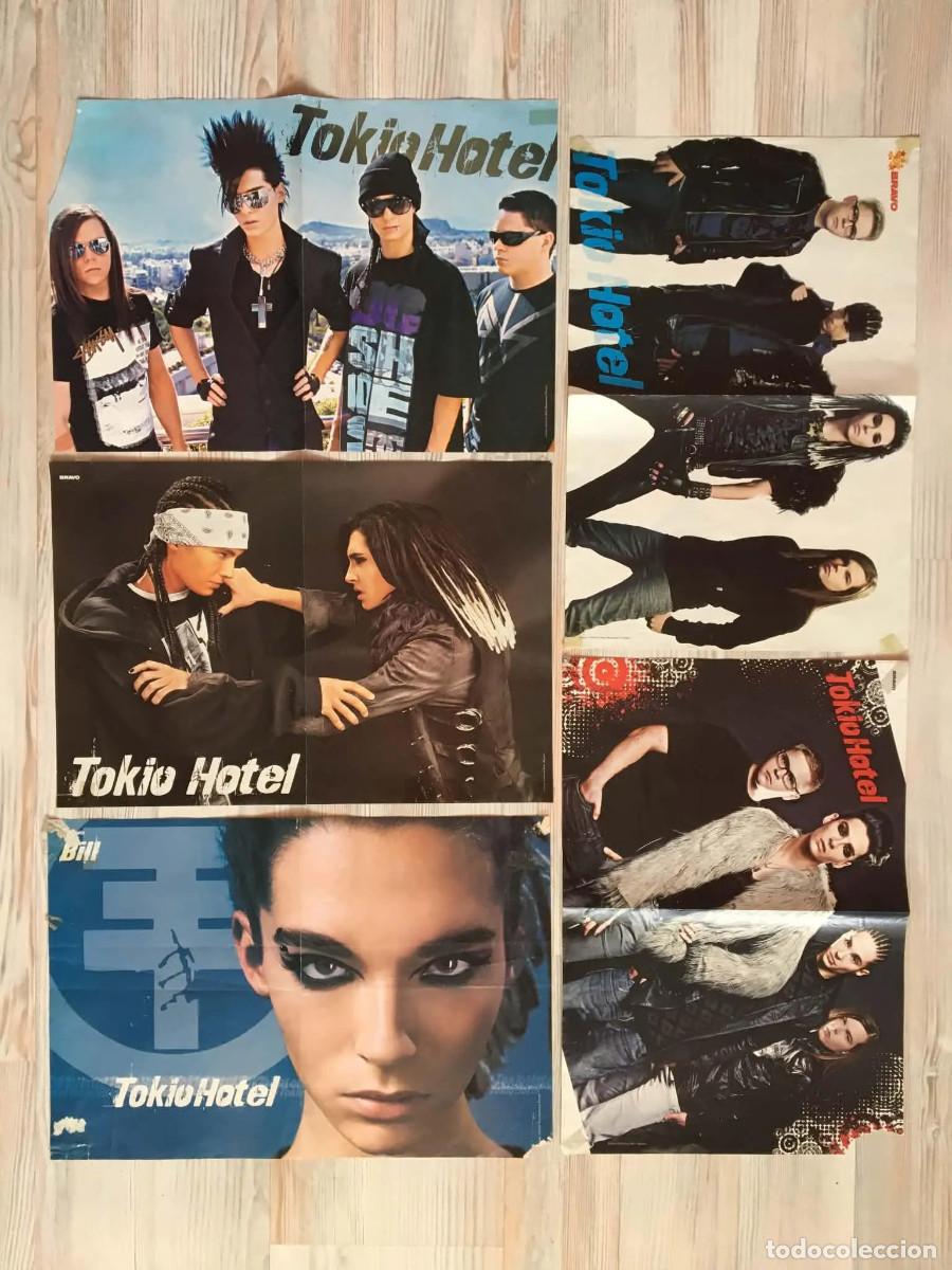 Posters: Tokio Hotel Posters Set of 5 Rare Bravo Bulgaria Magazine