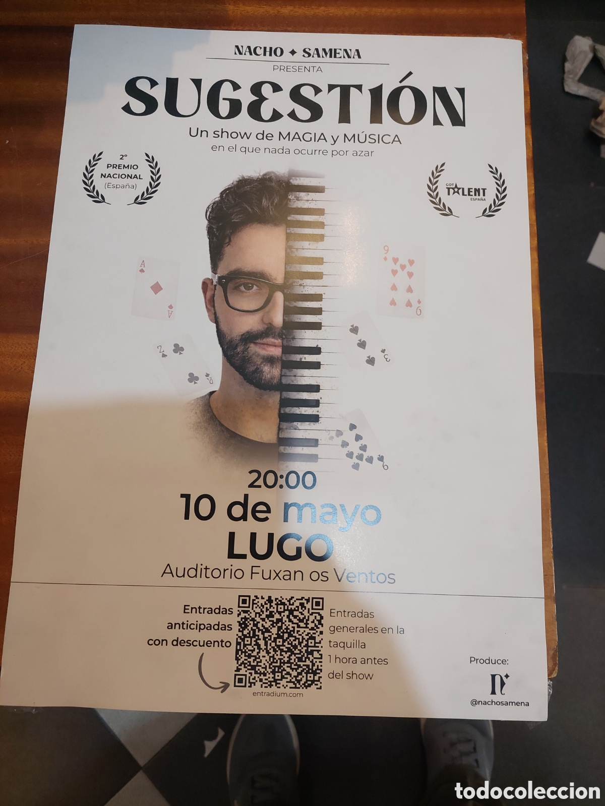 Carteles: SUGESTION NACGO SAMENA MAGIA Y MUSICA LUGO FUXAN VENTOS 2026