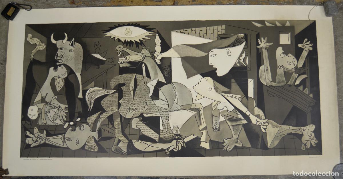 Carteles: cartel Guernica, Pablo Picasso, edici&oacute;n Holandesa, 70x138cm.