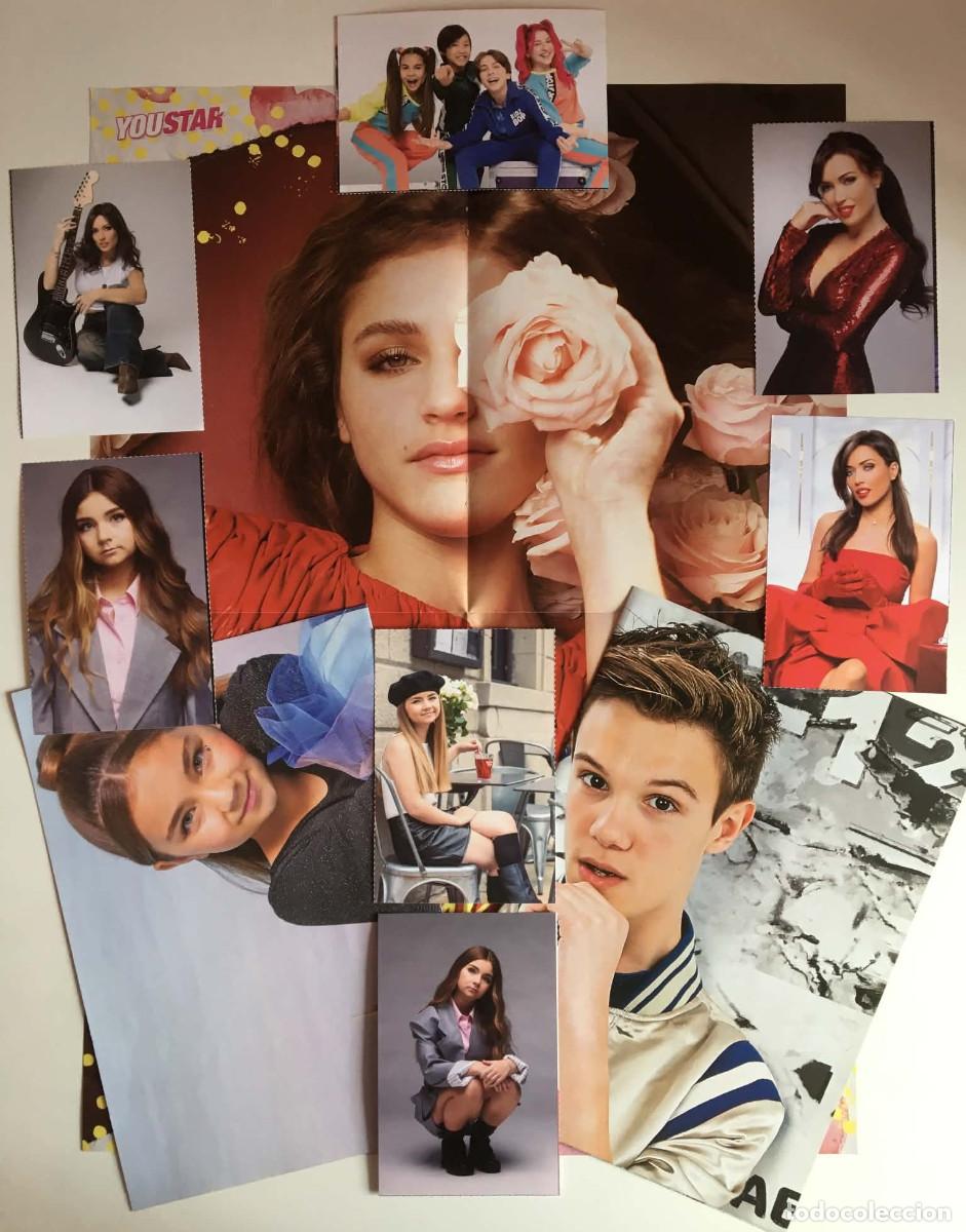 Posters: Elsa Esnoult Valentina Lou Lenni Kim Kidz Bop Kids Tal Clara Luciani Posters Cards Music Eurovision