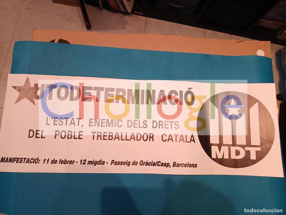 Carteles: Cartel MDT Autodeterminaci&oacute;