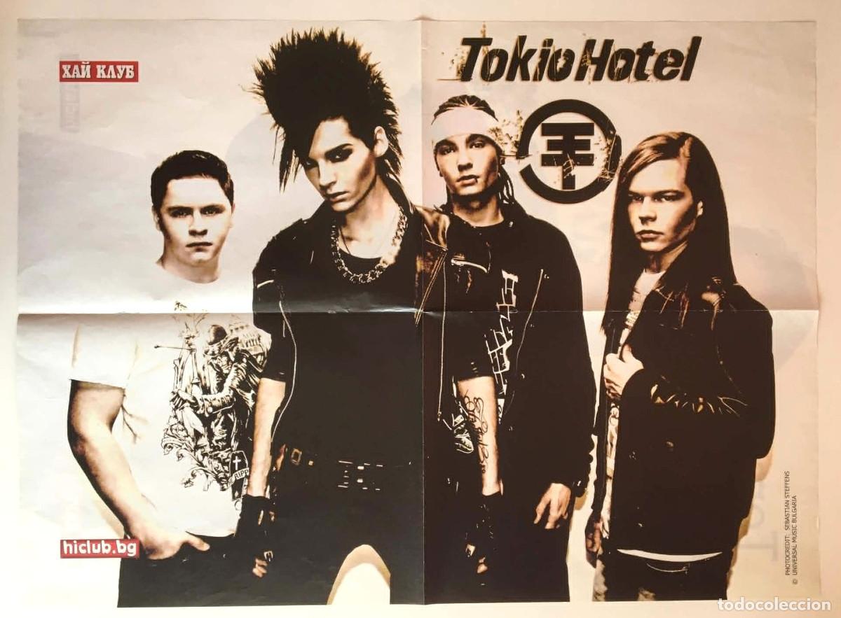 Carteles: Tokio Hotel / Tom Felton Harry Potter Double-Sided Poster HiClub Magazine Bulgaria Music Movie