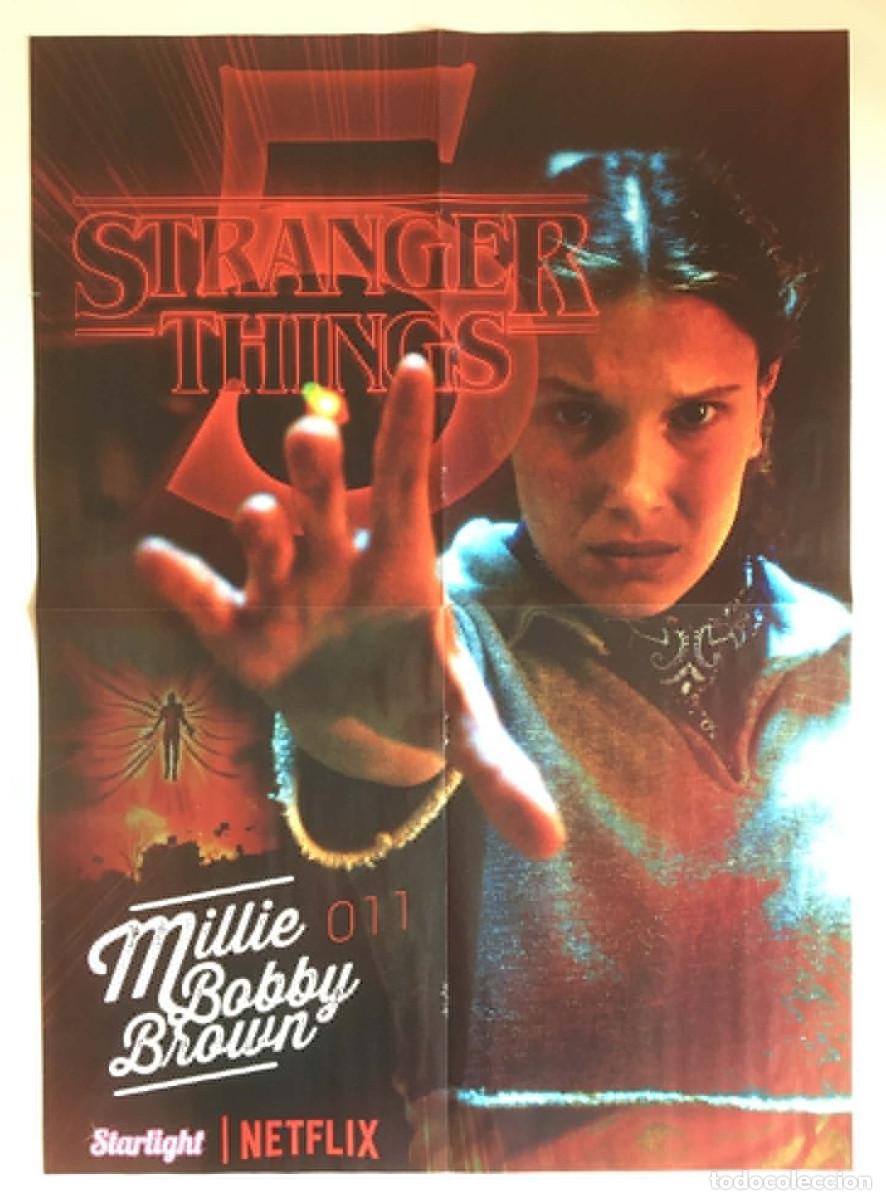 Carteles: Millie Bobby Brown Stranger Things / Katseye Poster StarLight France Music Movie Netflix