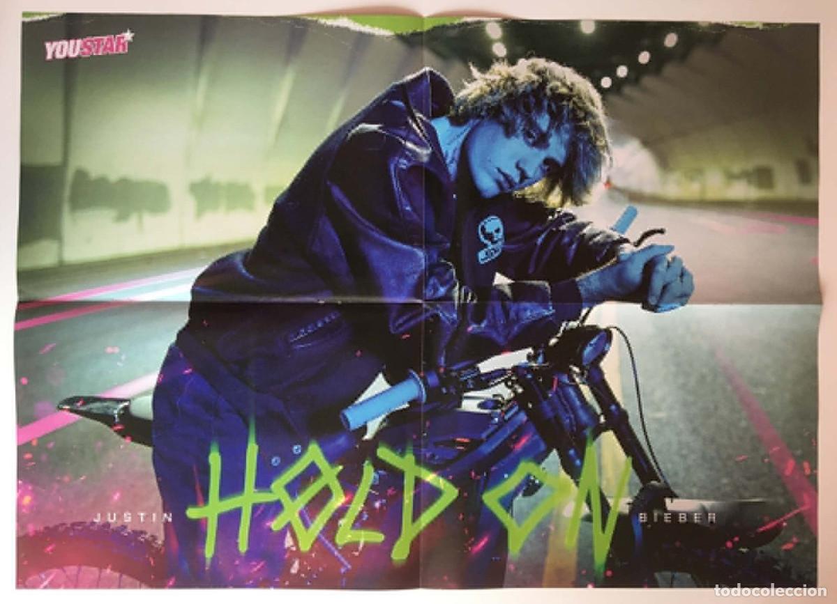 Carteles: Justin Bieber Hold On / Wejdene Double-Sided Poster - YouStar Magazine France Music