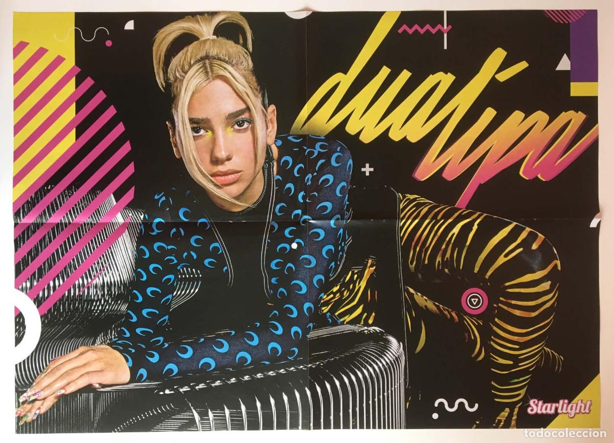 Carteles: Dua Lipa / Jenifer Double-Sided Poster StarLight Magazine France Music