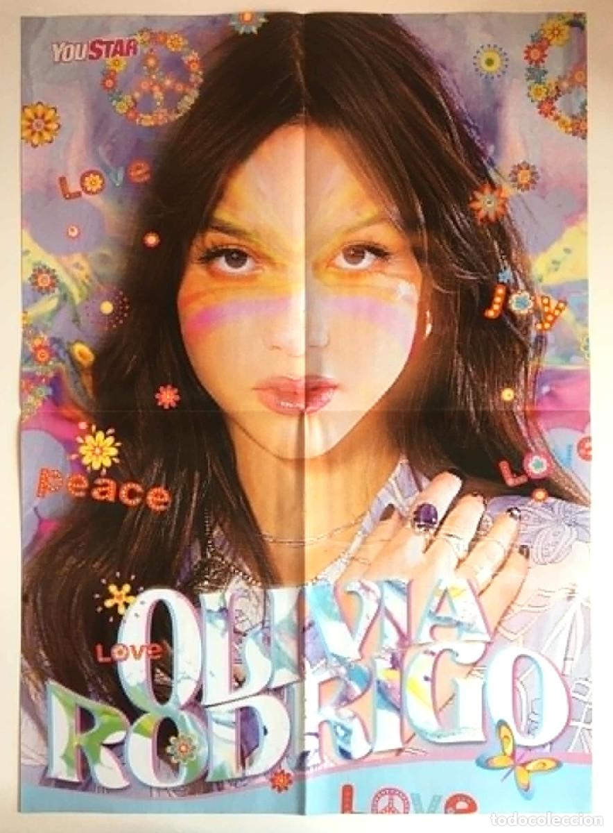 Carteles: Olivia Rodrigo Butterfly Psych / Vianney Double-Sided Poster YouStar Magazine France Music