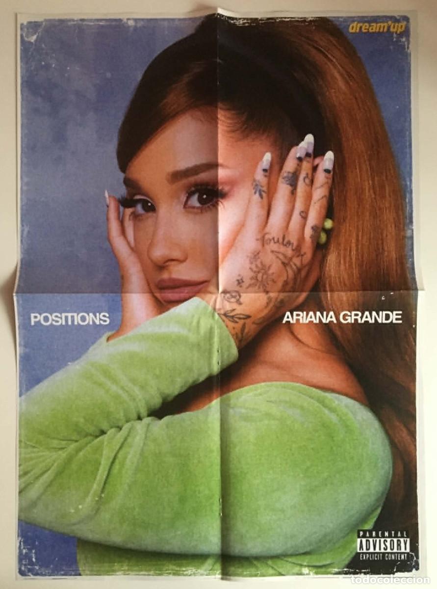 Carteles: Ariana Grande Positions / Anthony Colette Double Sided Poster Dream up Magazine France Music