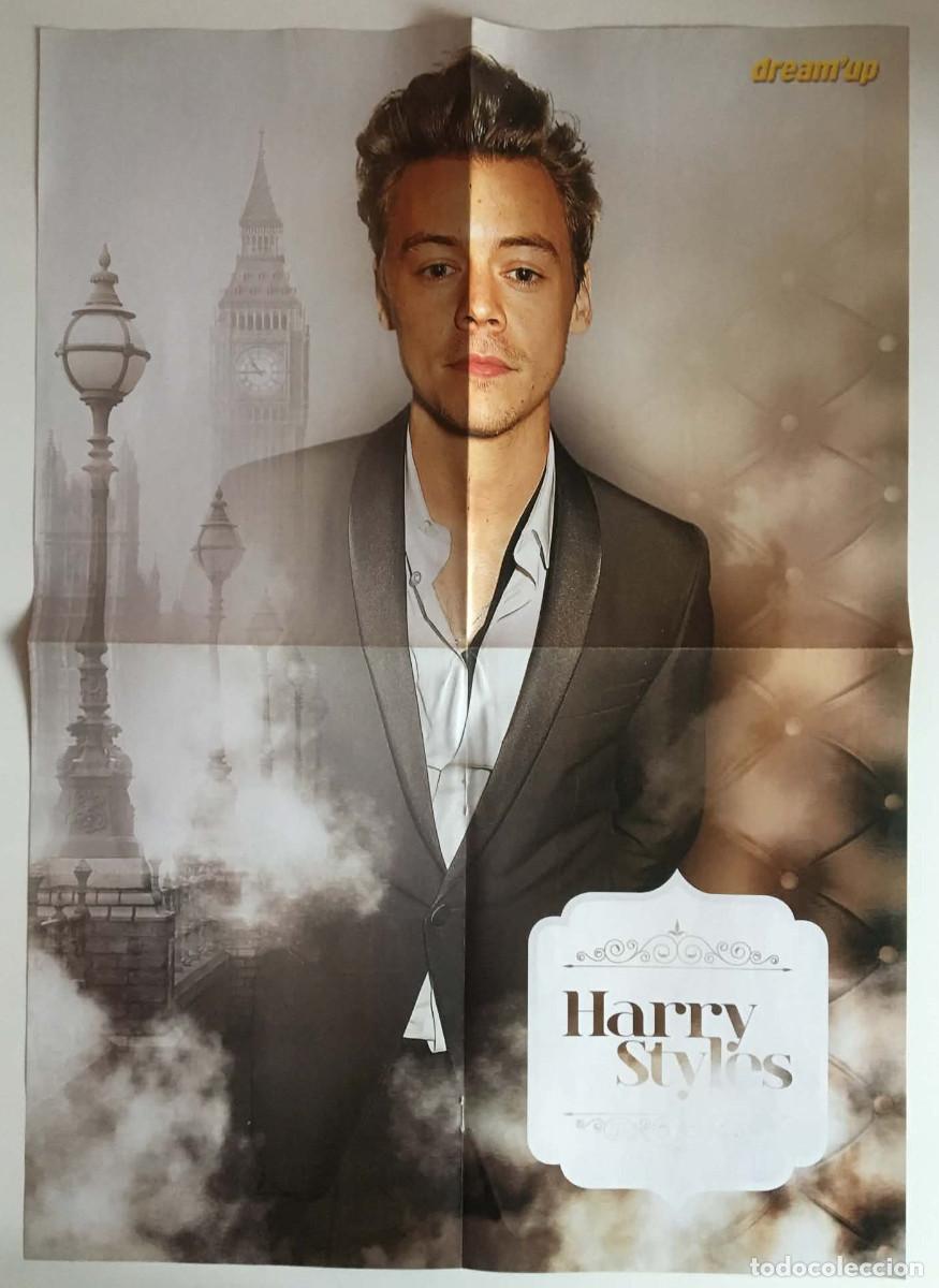 Carteles: Harry Styles / Keen V Double Sided Poster Dream up Magazine France Collectible Music London Pop