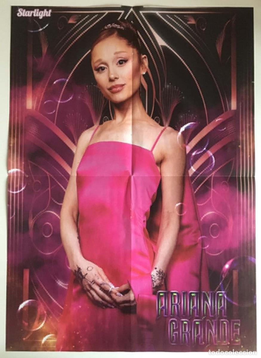 Carteles: Ariana Grande / Aya Nakamura Destinee Double-Sided Poster Starlight Magazine France Pop R&B