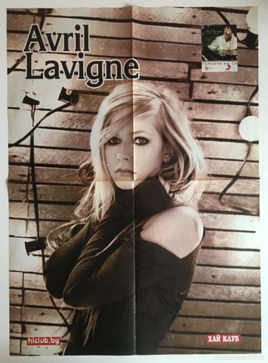 Carteles: Avril Lavigne / HIM Ville Valo Double-Sided Poster HiClub Magazine Bulgaria Gothic Rock Music