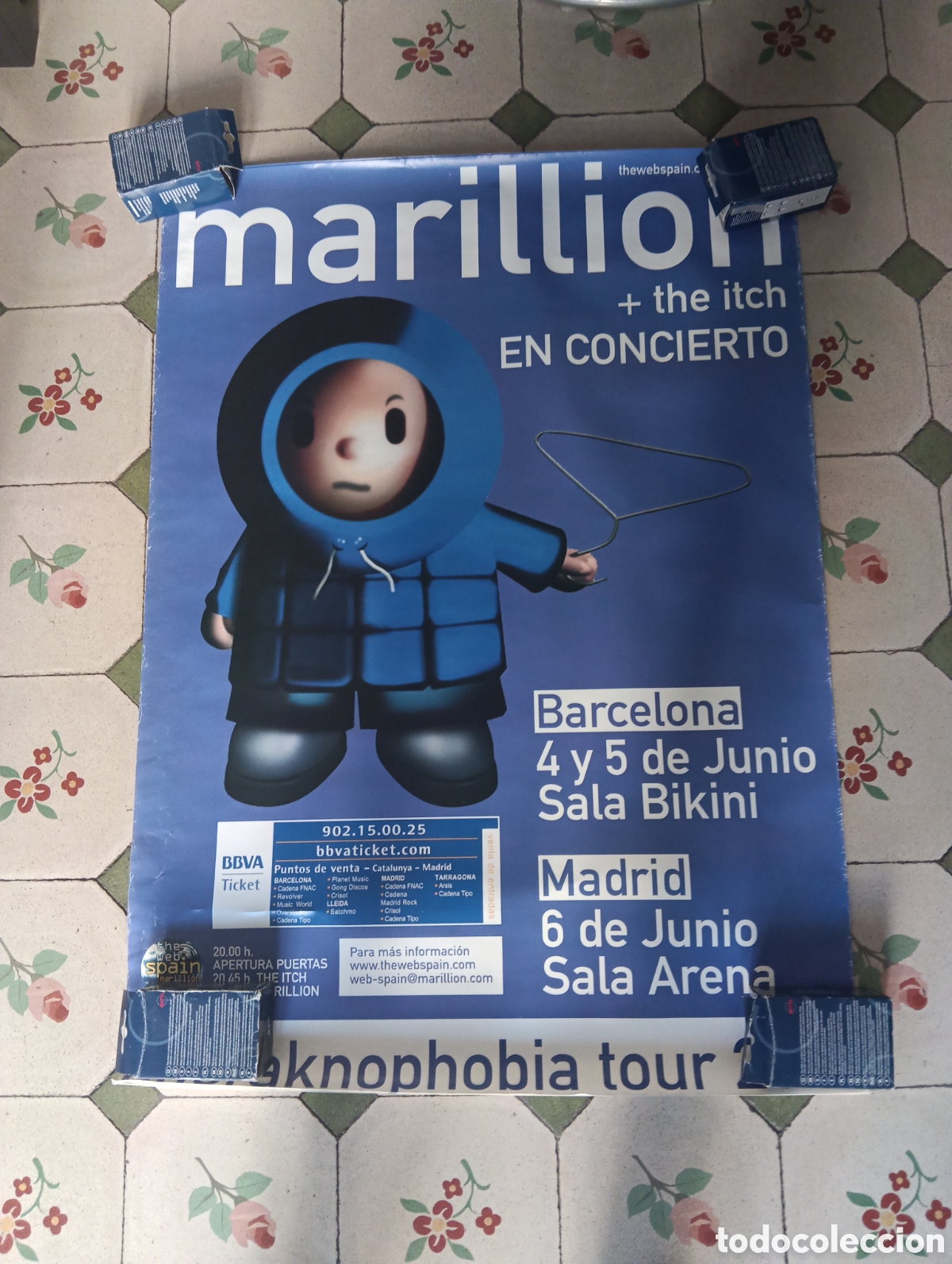 Carteles: P&oacute;ster Marillion en concierto - Foto 1