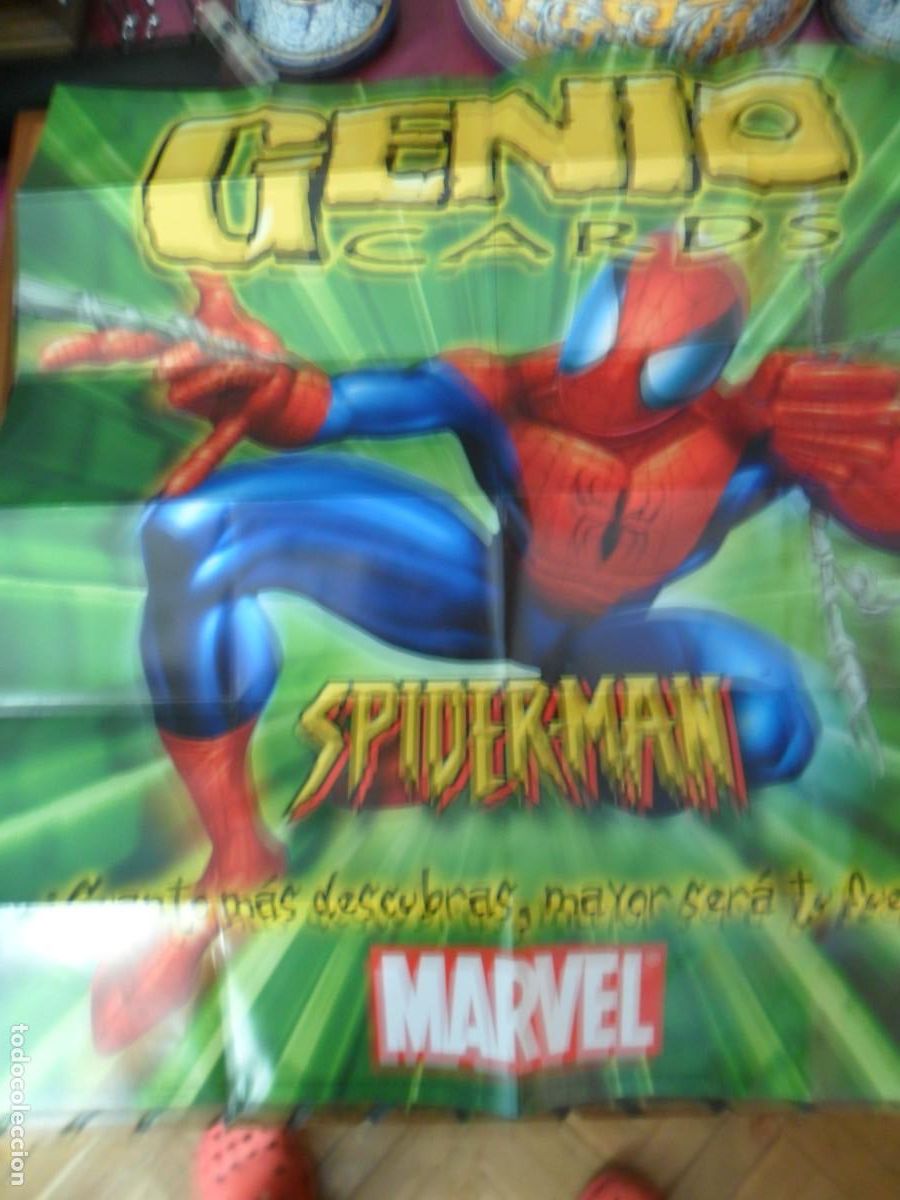 Carteles: GENIOCARDS MARVEL SPIDERMAN