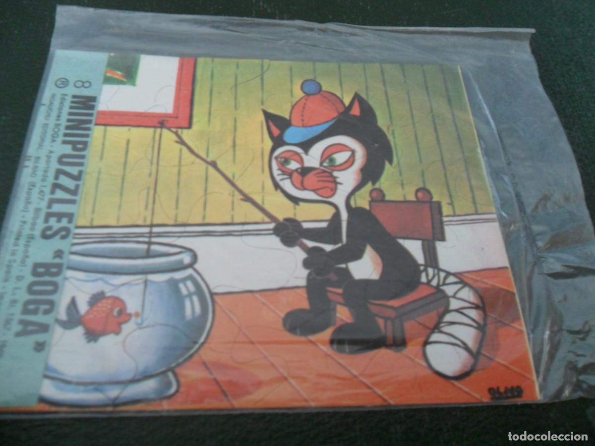 Carteles: MINIPUZZLE BOGA MODELO 8 A&Ntilde;O 1969
