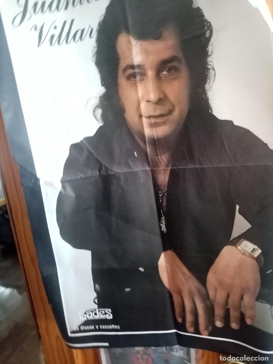 Carteles: cartel medida 63 x 96 de juanito villar gades en disco y cassettes