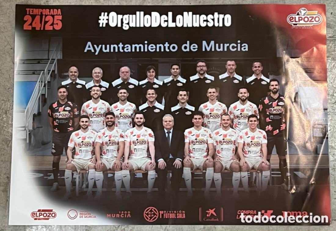 Carteles: Cartel. ELPOZO. F&uacute;tbol Sala. Temporada 24/25. Ayuntamiento de Murcia. 2024.