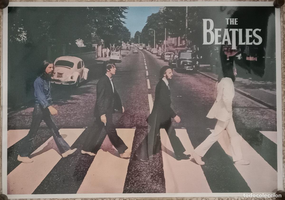 Carteles: Foto-Cartel Plastificado - The Beatles - Perfecto para Enmarcar - Medidas: 61cmt Largo x 44ctm Ancho