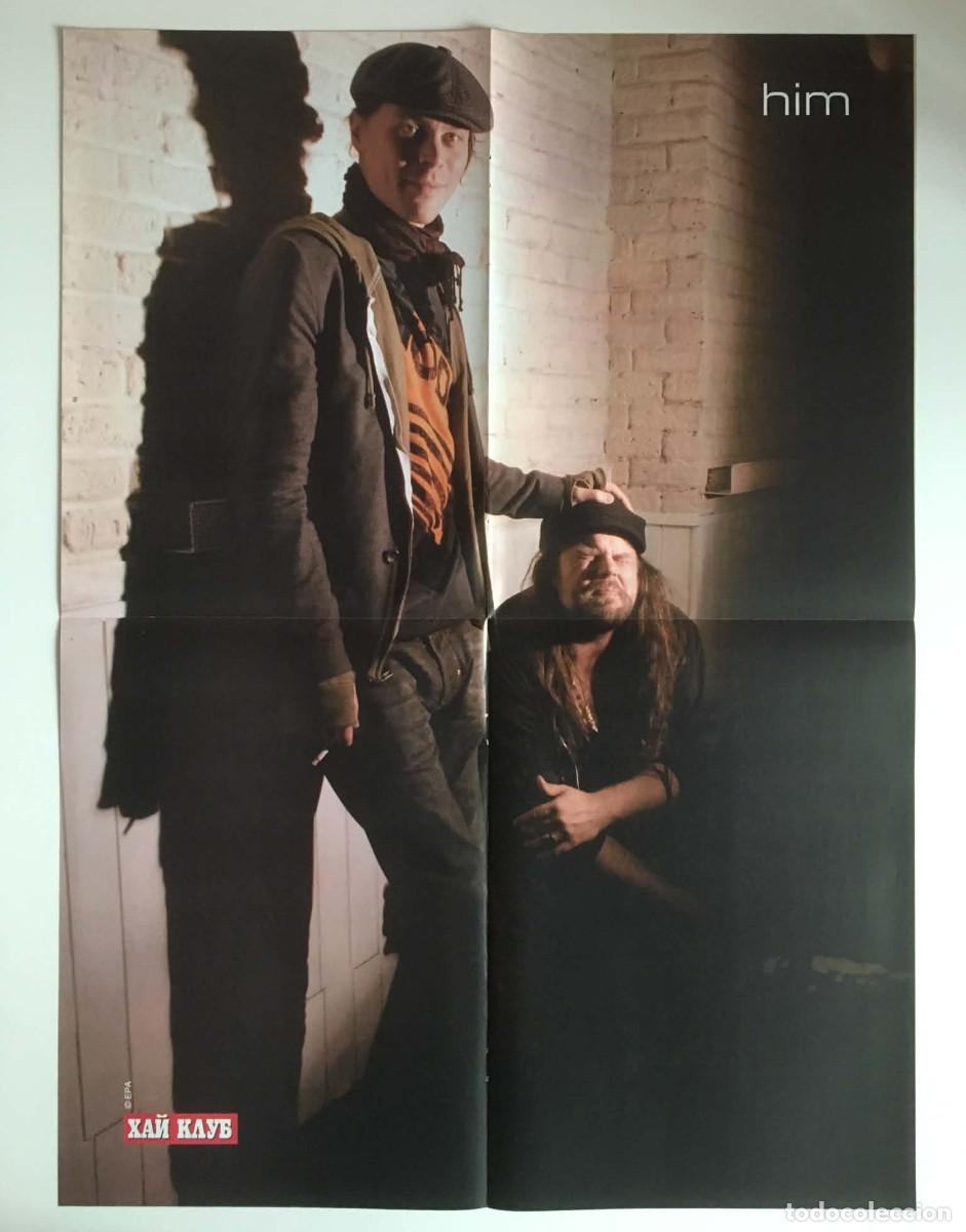 Carteles: Ville Valo & Linde HIM / Thierry Henry Arsenal Double-Sided Poster A2 - HiClub Magazine Bulgaria