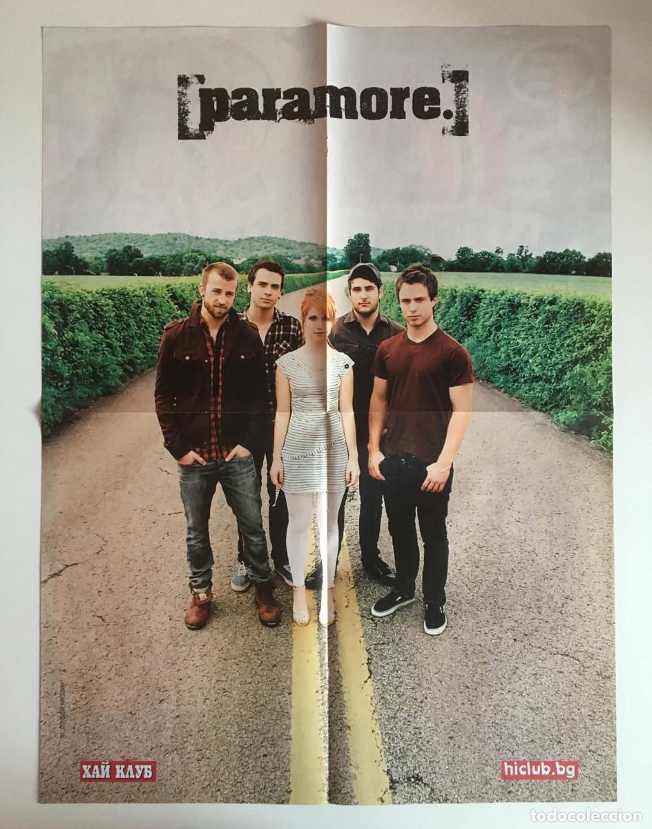 Carteles: Paramore / Lewis Hamilton Formula 1 Double-Sided Poster A2 HiClub Magazine Bulgaria Music