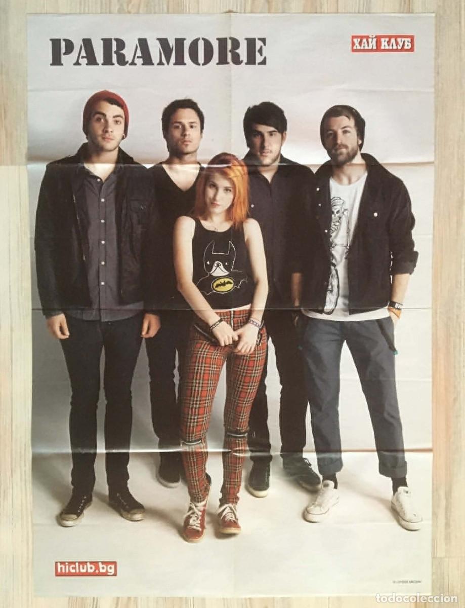 Carteles: Paramore Brand New Eyes Era Huge Mega Poster A1 - HiClub Magazine Bulgaria Music Rare Vintage