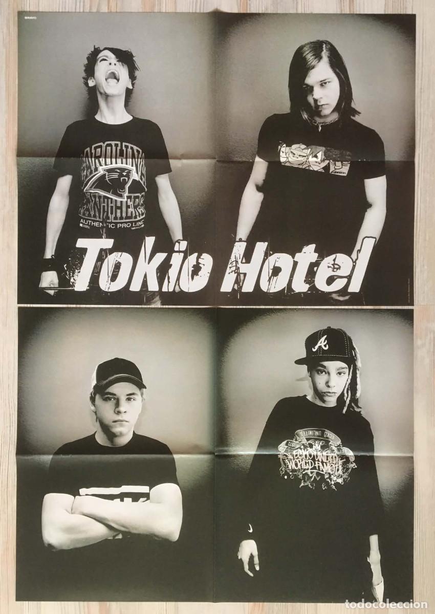 Carteles: Tokio Hotel Giant 2-Part Poster Set + Brad Pitt & Jennifer Lopez Bravo Magazine Bulgaria Music