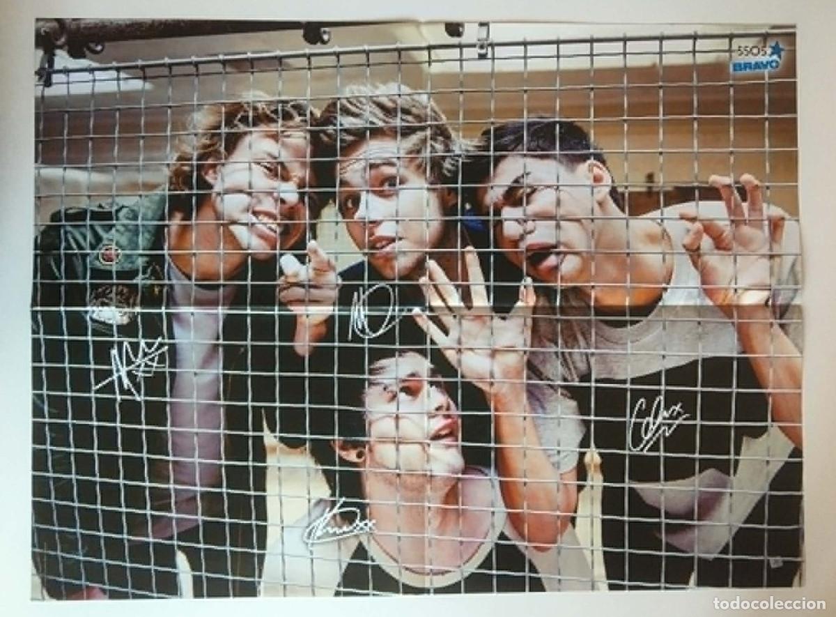 Carteles: 5 Seconds of Summer 5SOS / Justin Bieber Double-Sided Poster A2 Bravo Magazine Bulgaria Music