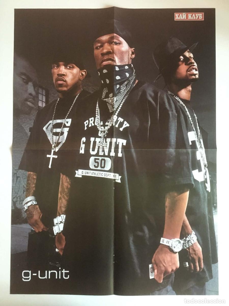 Carteles: G-Unit 50 Cent / Maroon 5 Double-Sided Poster A2 - HiClub Magazine Bulgaria Music