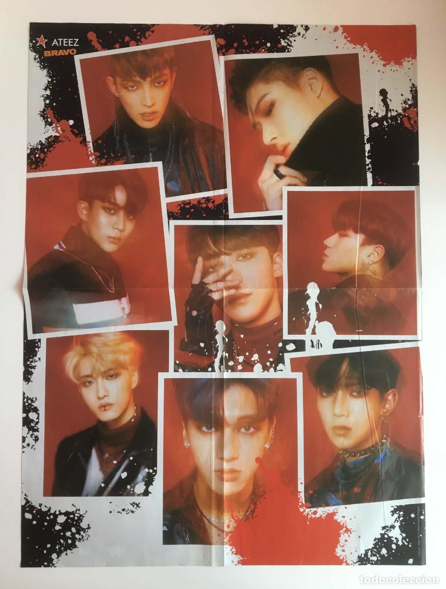 Carteles: ATEEZ K-Pop / Liam Payne One Direction Original A2 Double-Sided Poster Bravo Magazine Bulgaria Music