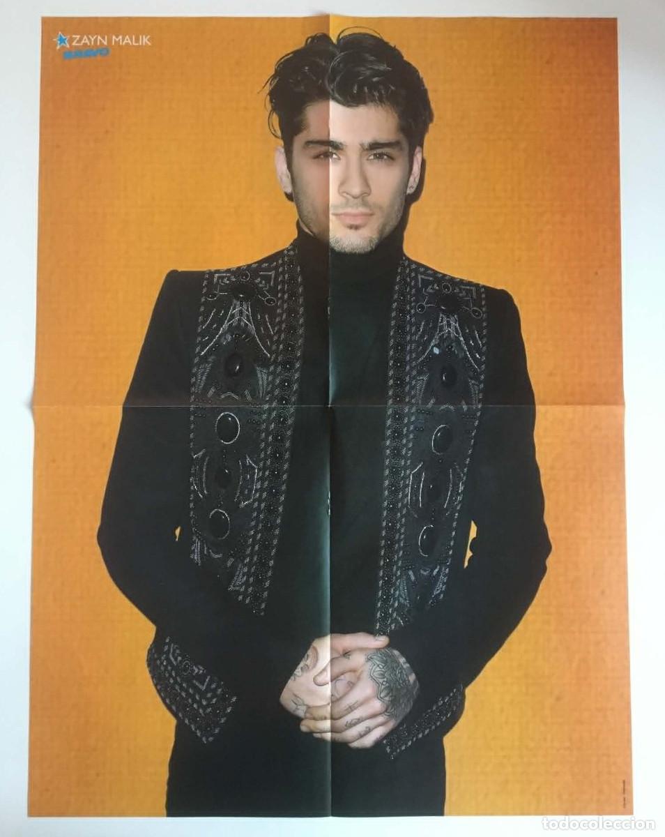 Carteles: Zayn Malik One Direction / Nina Dobrev Double-Sided Poster A2 Bravo Magazine Bulgaria Music TV