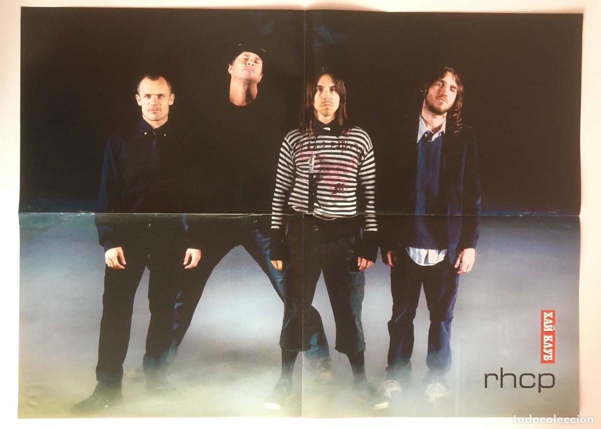 Carteles: Red Hot Chili Peppers / Shakira Double-Sided Poster A2 HiClub Magazine Bulgaria Music