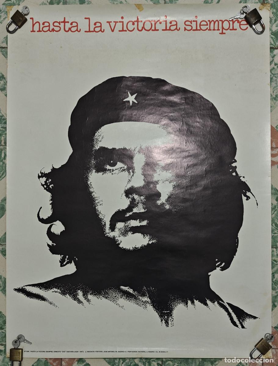 Carteles: POSTER CHE GUEVARA (Machete posters 1977) 90 x 65 cm.