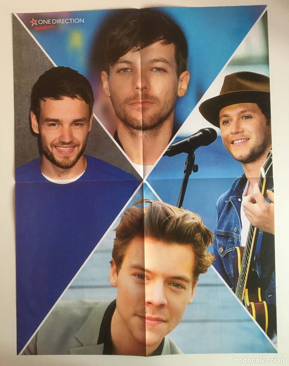 Carteles: One Direction / Martina Stoessel Tini Double-Sided Poster A2 Bravo Magazine Bulgaria Music TV Series