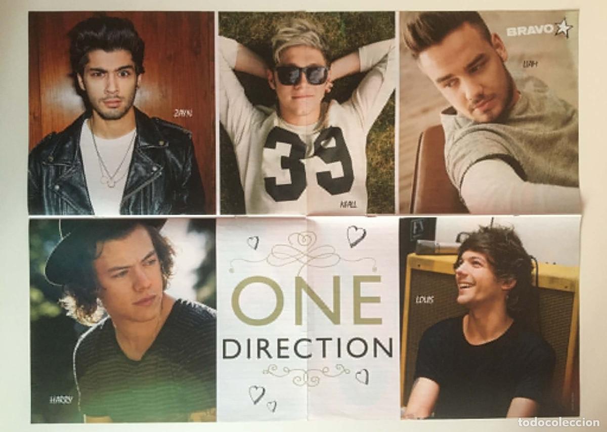 Carteles: One Direction / Fifth Harmony Double-Sided Poster A2 Bravo Magazine Bulgaria Music