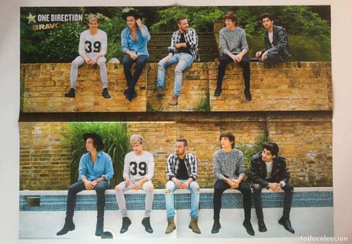 Carteles: One Direction Poolside Shoot / Little Mix Double-Sided Poster A2 Bravo Magazine Bulgaria Music