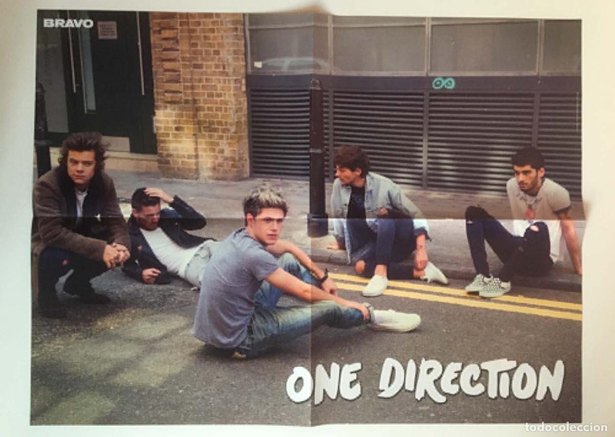 Carteles: One Direction Street Pose / Gossip Girl Cast Double-Sided A2 Poster Bravo Magazine Bulgaria Music TV