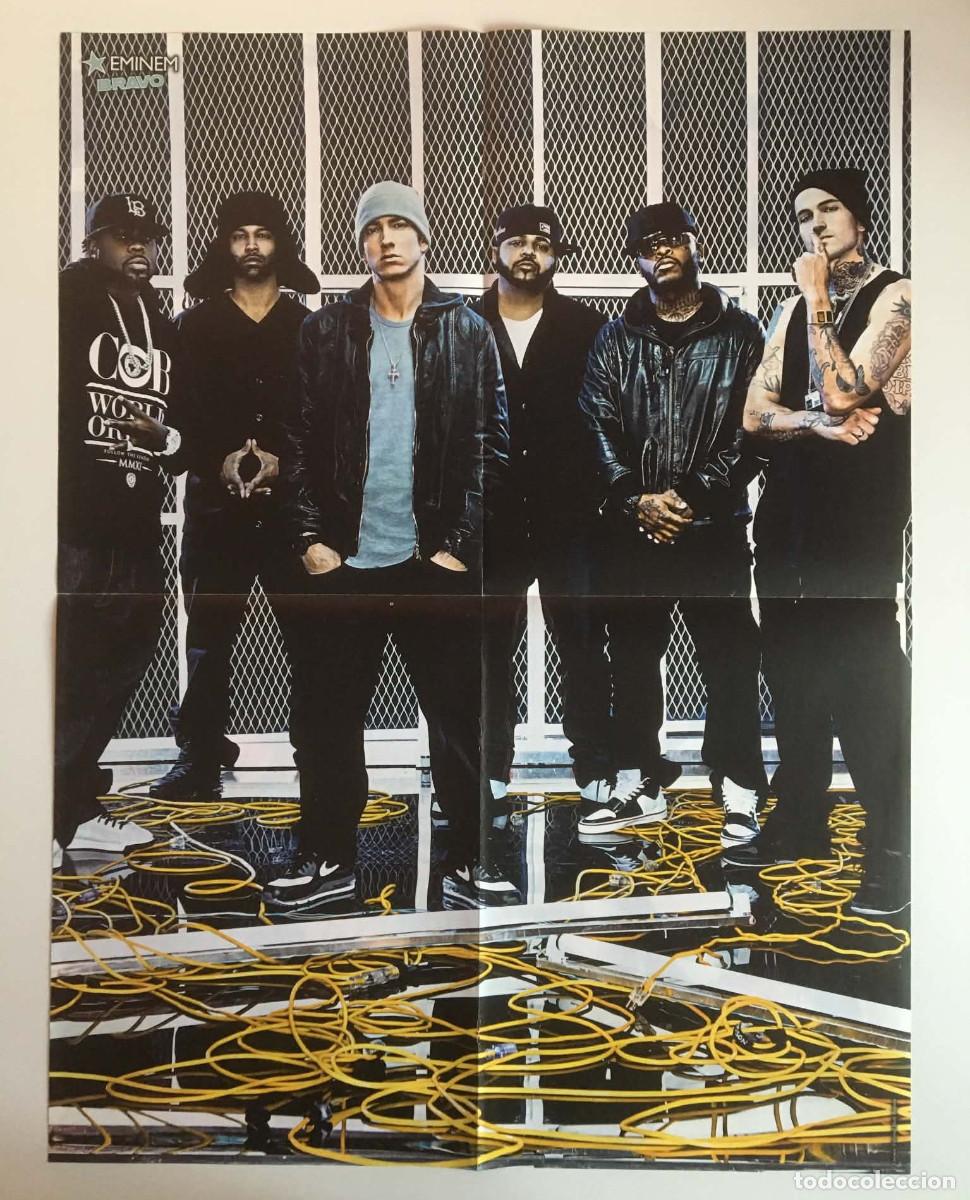 Carteles: Eminem Shady Records Crew / One Direction Double-Sided A2 Poster Bravo Magazine Bulgaria Music