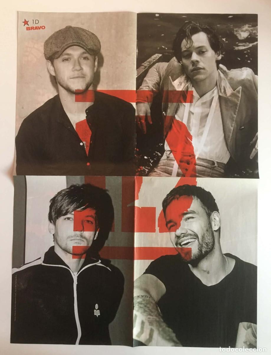 Carteles: One Direction / BTS Double-Sided A2 Poster Bravo Magazine Bulgaria Music K-Pop