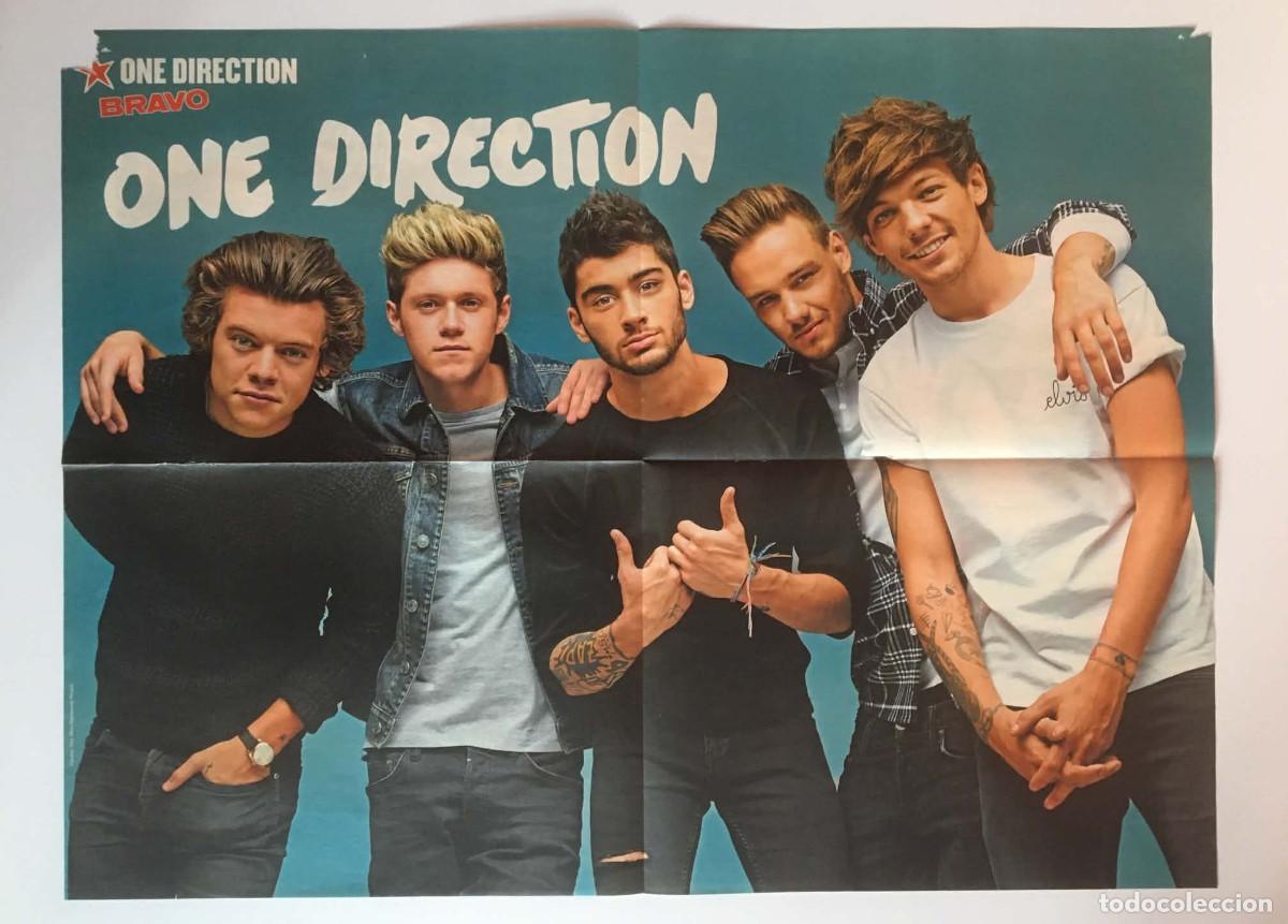 Carteles: One Direction / Little Mix Retro Collage Double-Sided A2 Poster Bravo Magazine Bulgaria Music