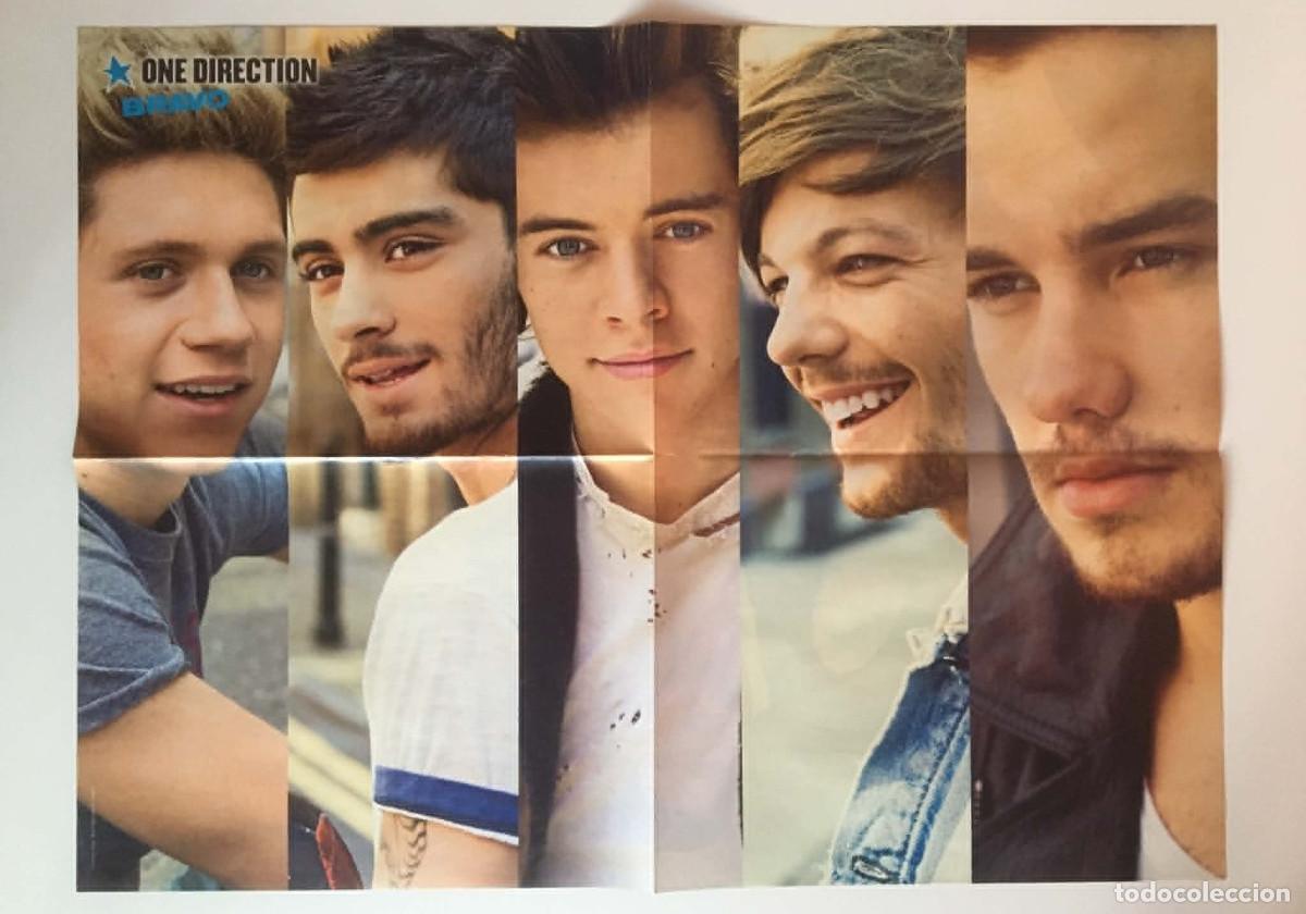 Carteles: One Direction / Big Time Rush Double-Sided A2 Poster Bravo Magazine Bulgaria Music