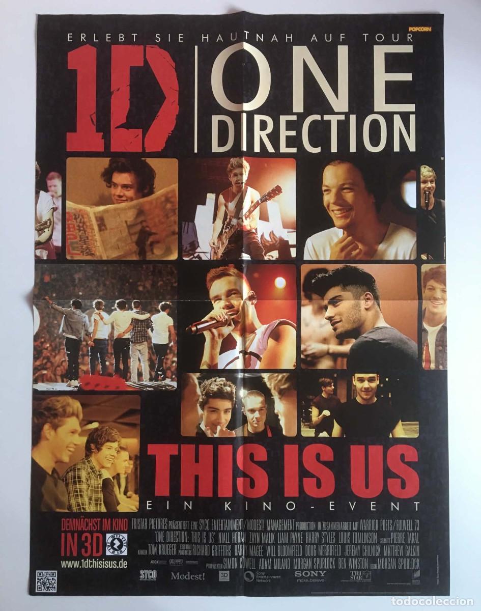 Carteles: One Direction This Is Us Movie / Disney Teen Beach Double-Sided A2 Poster Popcorn Germany
