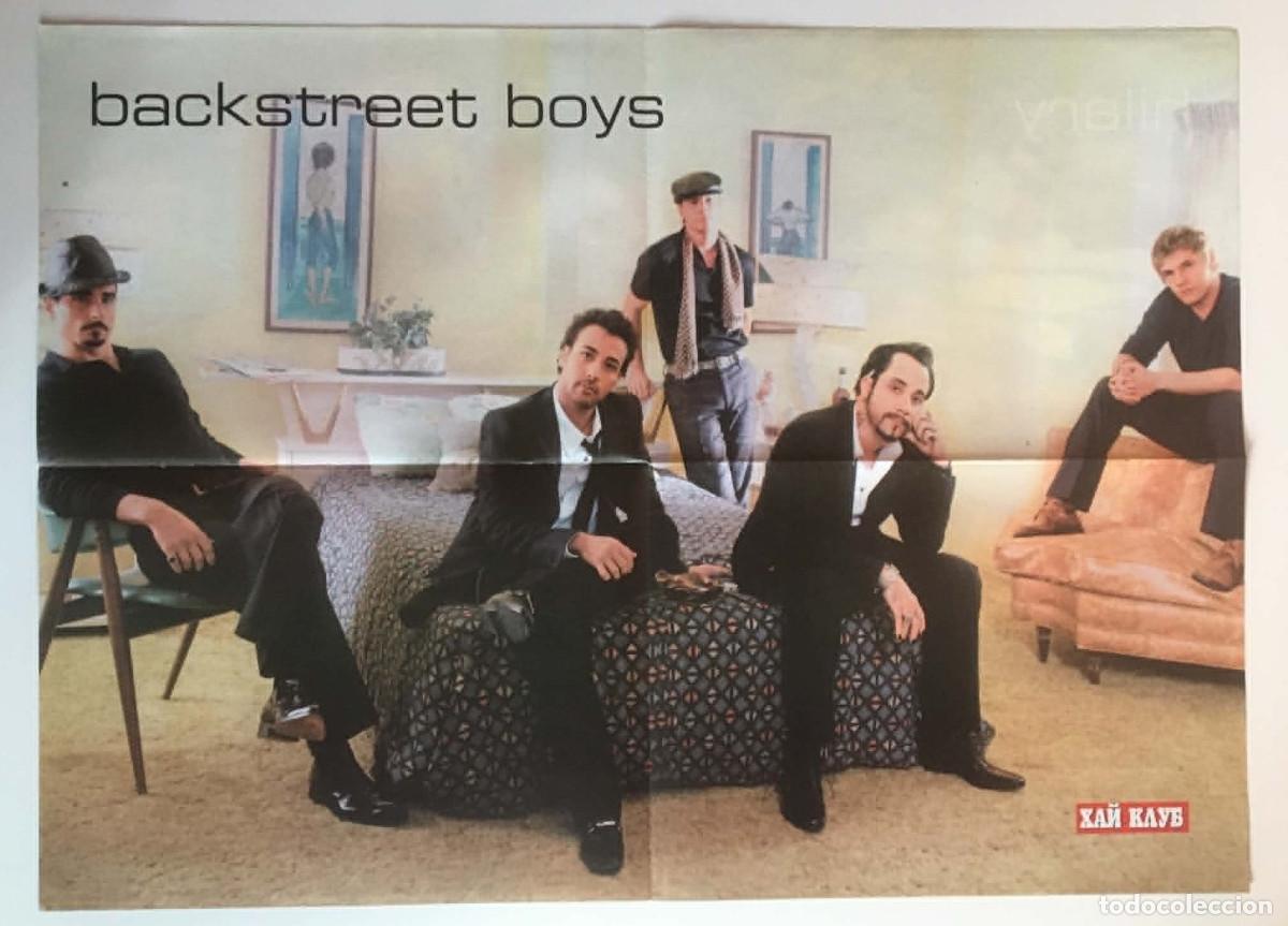 Carteles: Backstreet Boys / Hilary Duff Rare Double-Sided Poster A2 &ndash; HiClub Magazine Bulgaria Music TV