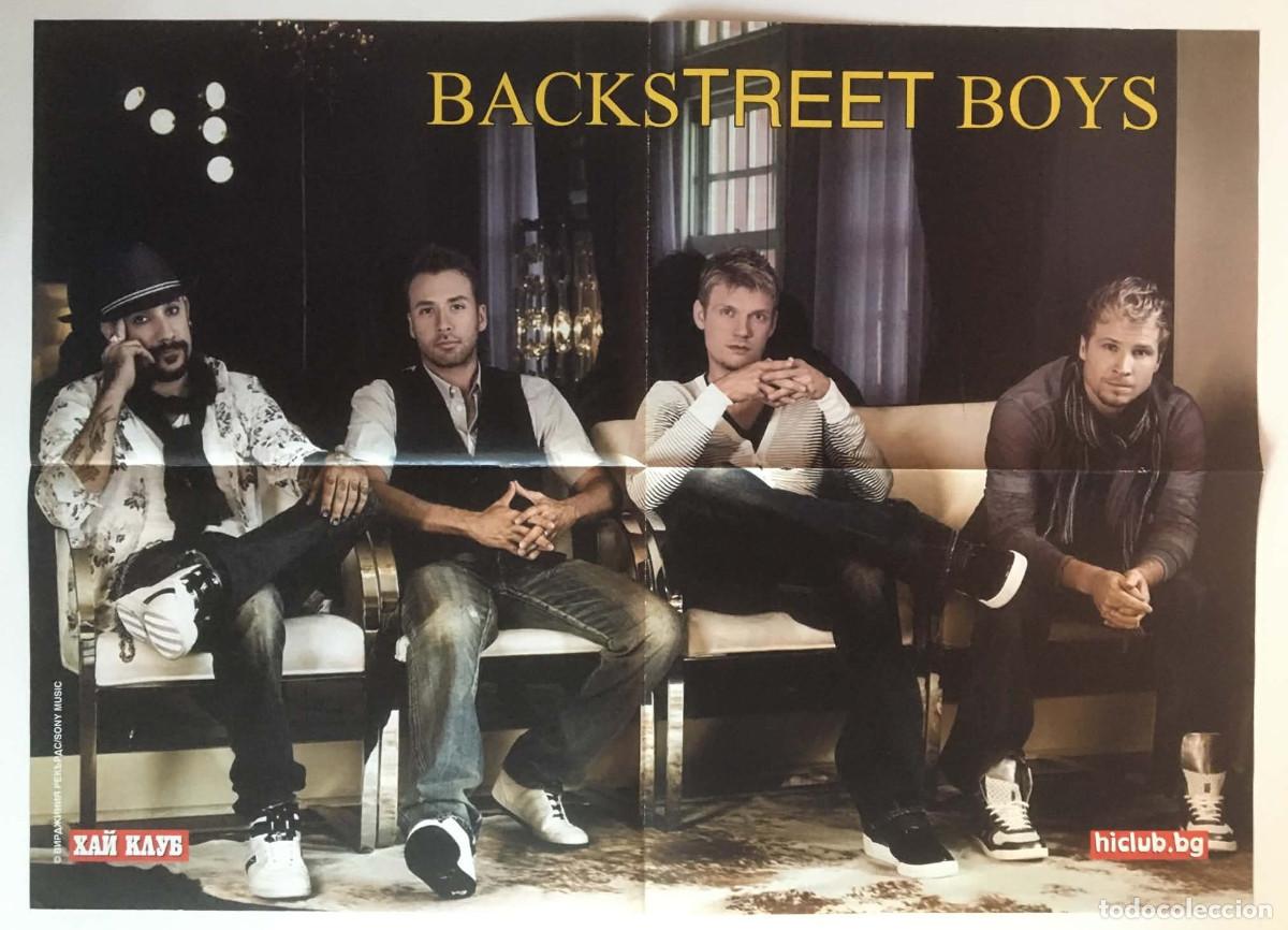 Carteles: Backstreet Boys / Justin Bieber Double-Sided Poster A2 - HiClub Magazine Bulgaria Music
