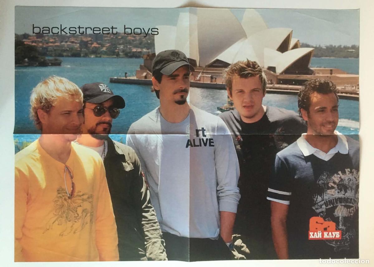 Carteles: Backstreet Boys Sydney / Ronaldinho Double-Sided Poster A2 &ndash; HiClub Magazine Bulgaria Music Football