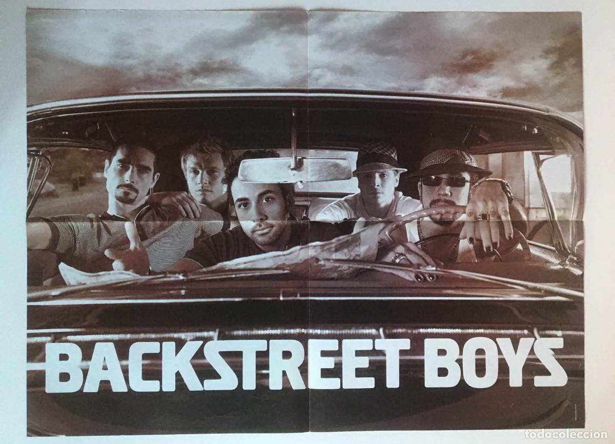 Carteles: Backstreet Boys / Orlando Bloom Rare Double-Sided Poster A2 &ndash; Bravo Magazine Bulgaria Music Movie