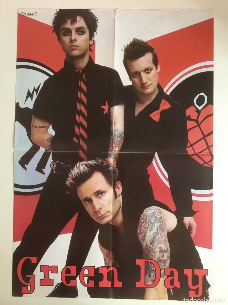 Carteles: Green Day / Emma Watson Double-Sided Poster A2 &ndash; Standart Newspaper Bulgaria Music Movie